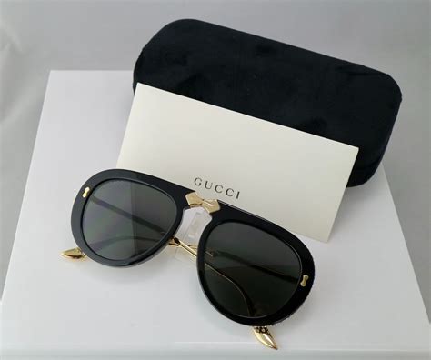 gucci aviator sunglasses sale|gucci foldable aviator sunglasses.